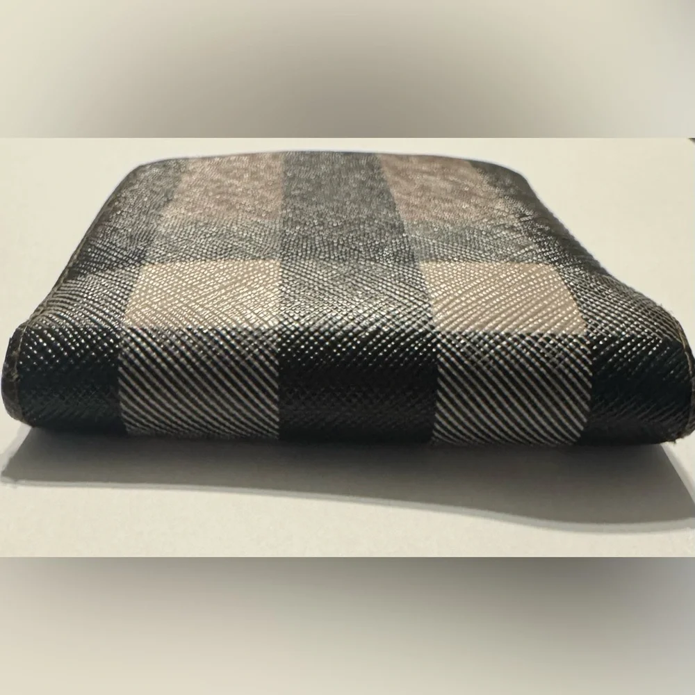 BURBERRY Check Bifold Wallet